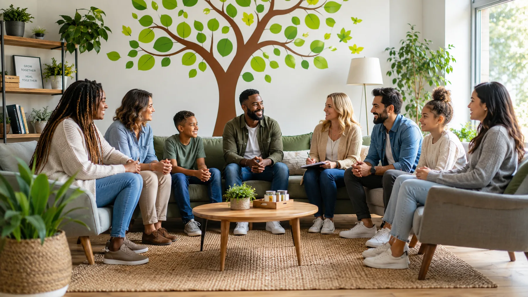 Interdisciplinary clinical team providing trauma-informed, whole-person care at Stronger Roots Housing