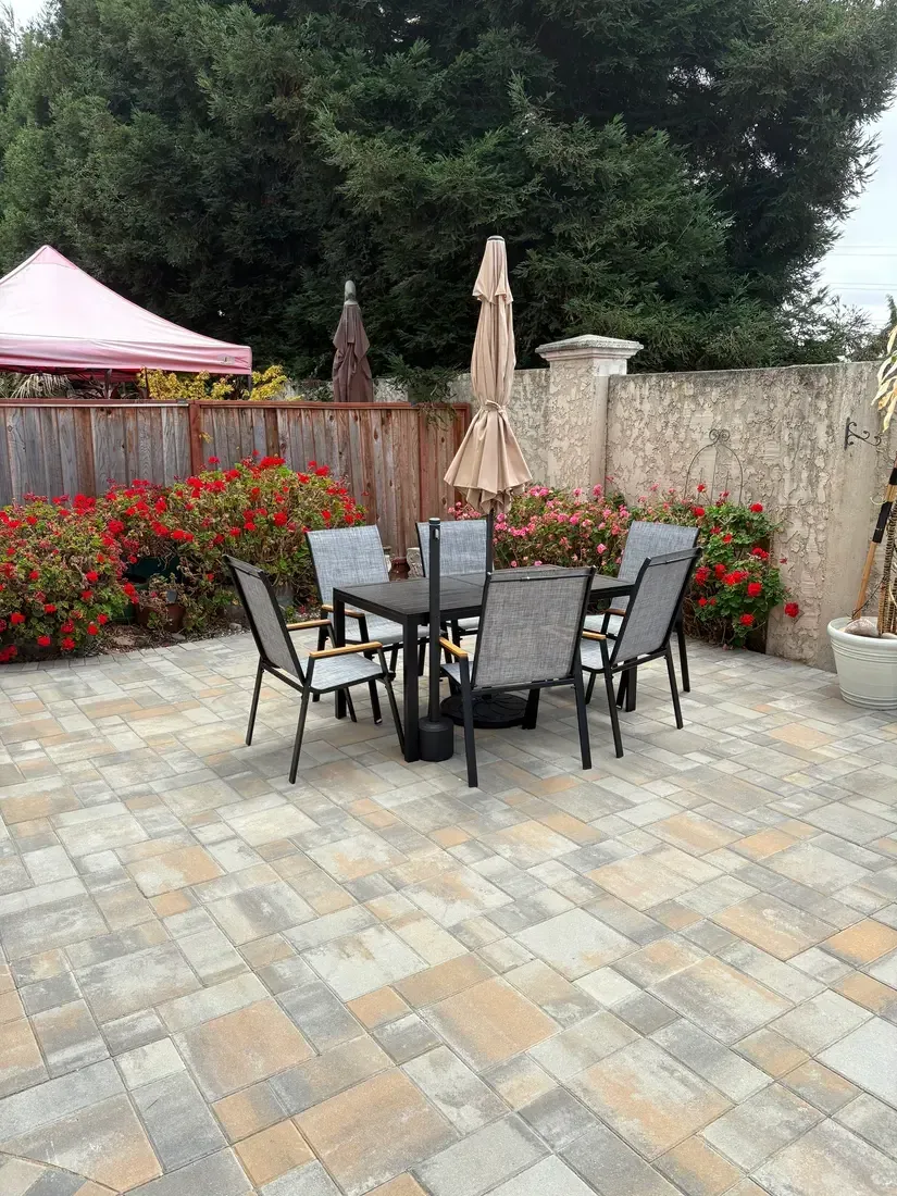 Backyard Patio — Stronger Roots sober living home